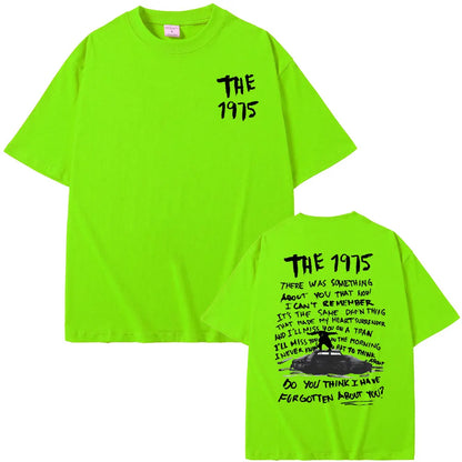 The 1975 about You Graphic Print T-Shirt Being Funny in a Foreign Language Album Tshirt Men Women Hip Hop Casual Vintage T Shirt