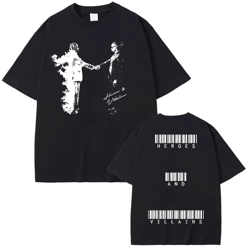 Rapper Future & Metro Boomin 2024 New Hip Hop Album We Don'T Trust You Graphic T-Shirt Men Women Casual O-Collar Oversized Tees